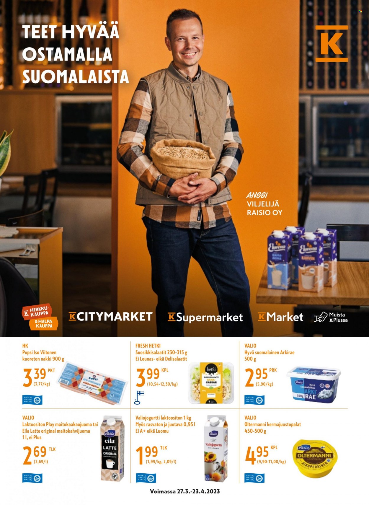 K-market tarjoukset - 29.03.2023 - 25.04.2023. Sivu 50