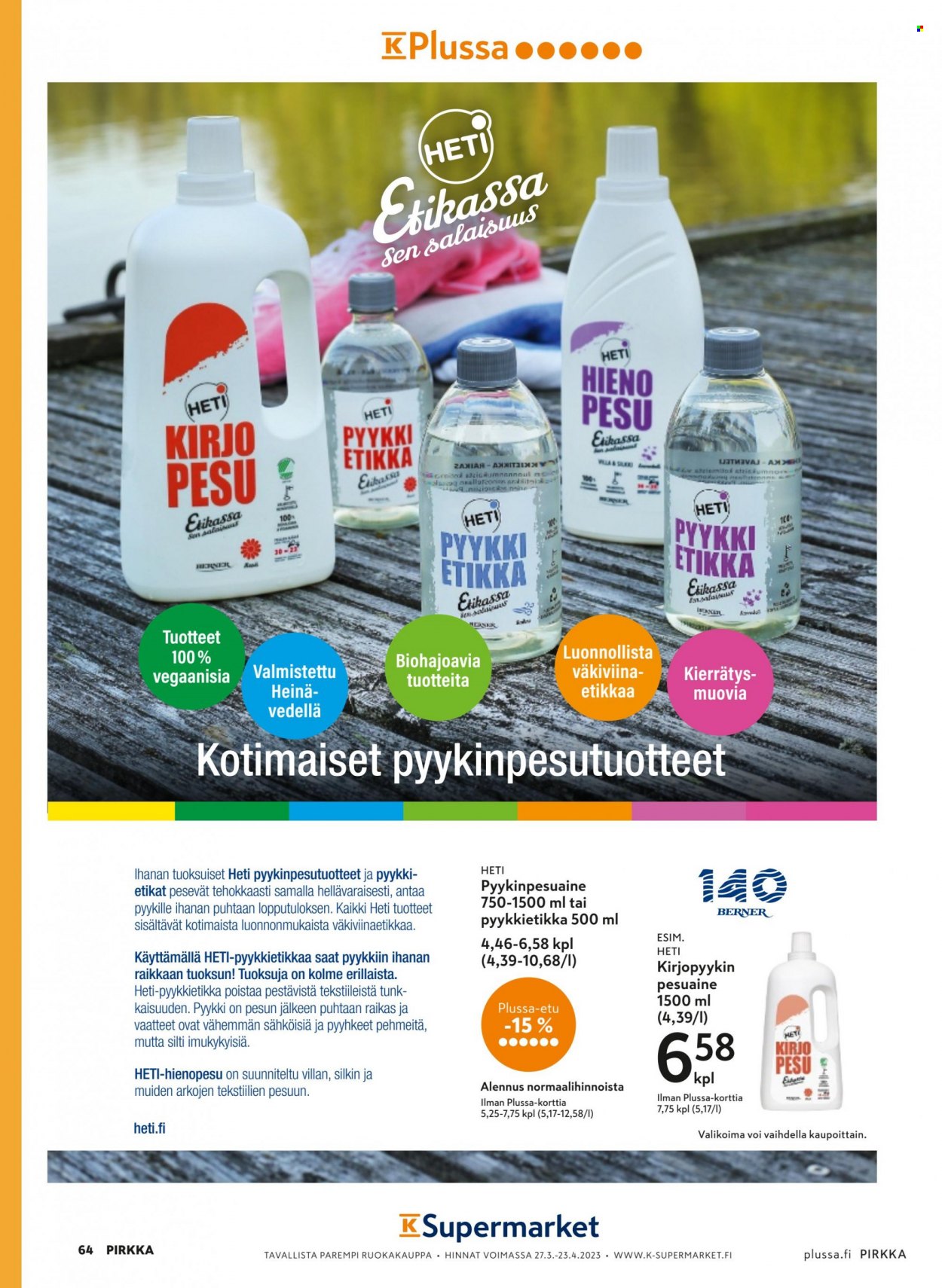 K-market tarjoukset - 29.03.2023 - 25.04.2023. Sivu 64