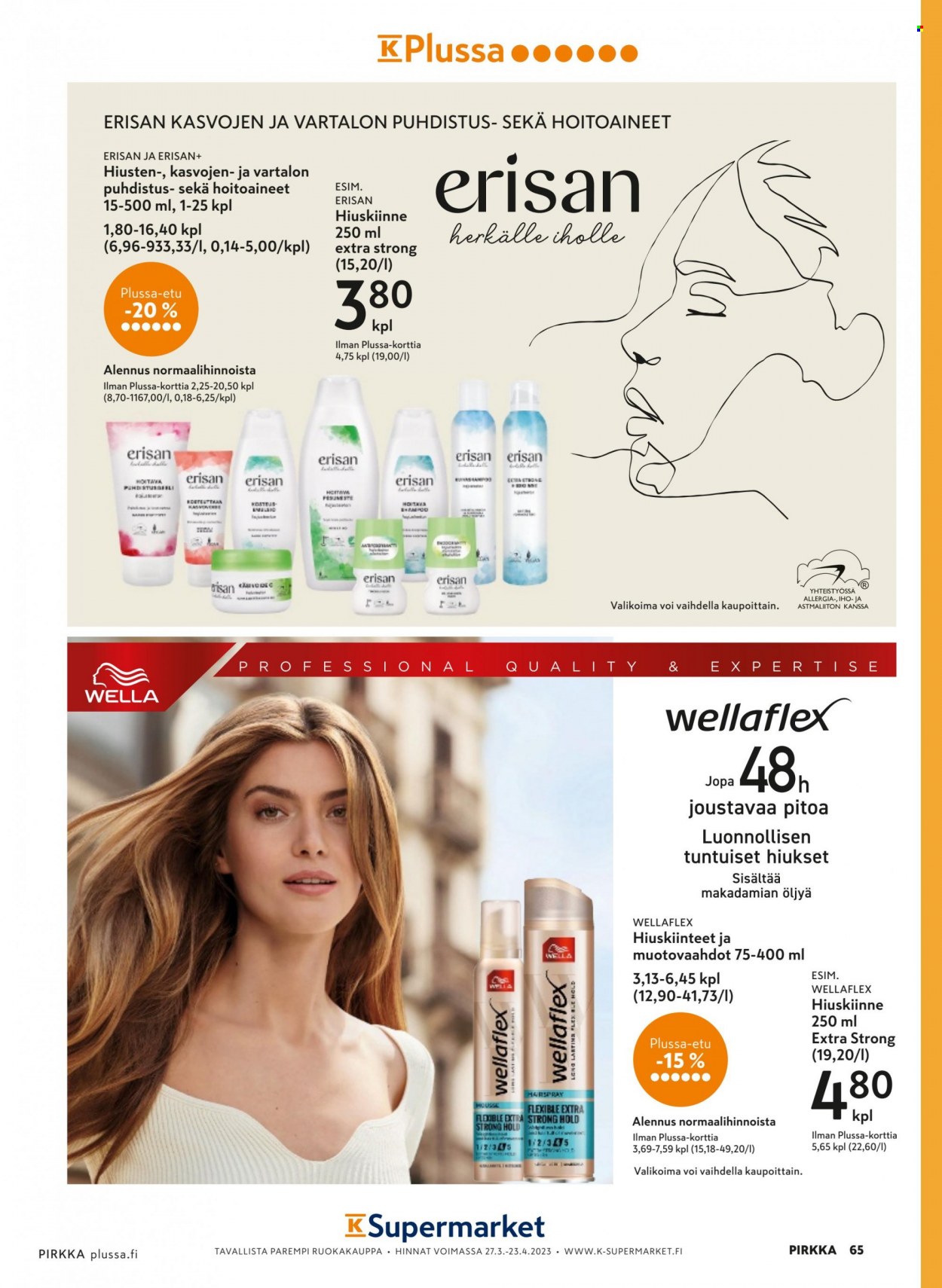 K-market tarjoukset - 29.03.2023 - 25.04.2023. Sivu 65