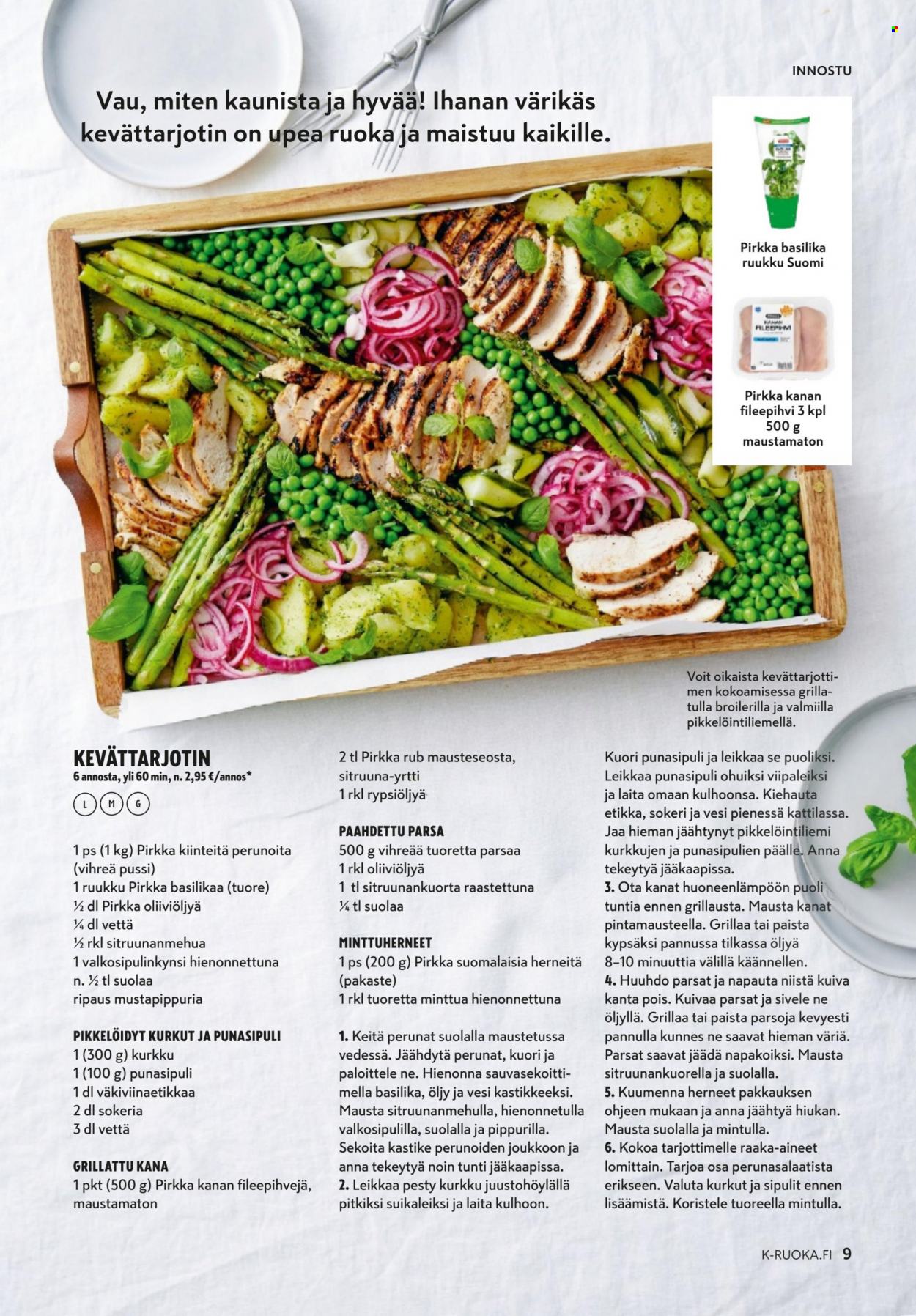 K-market tarjoukset - 29.03.2023 - 25.04.2023. Sivu 9