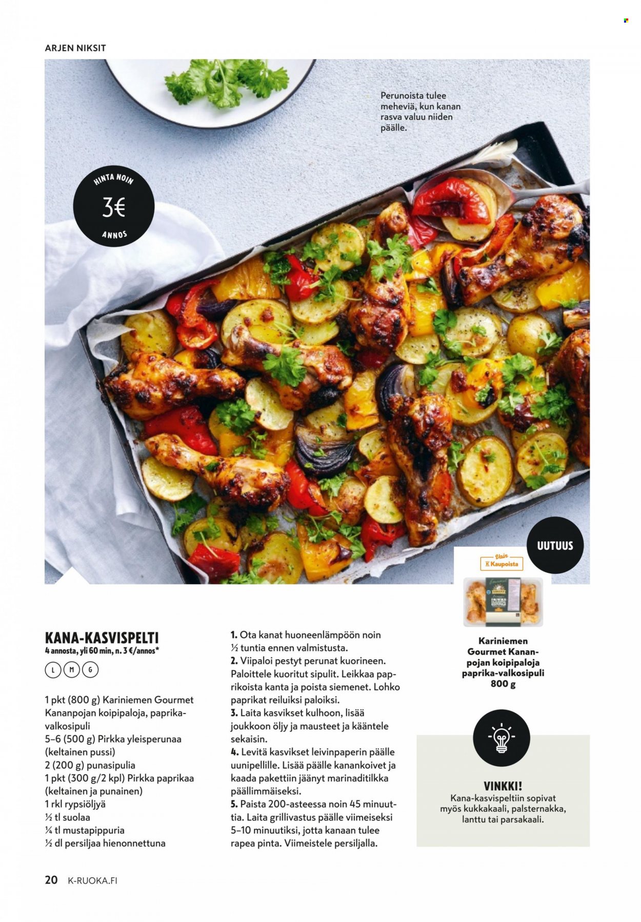 K-market tarjoukset - 29.03.2023 - 25.04.2023. Sivu 20