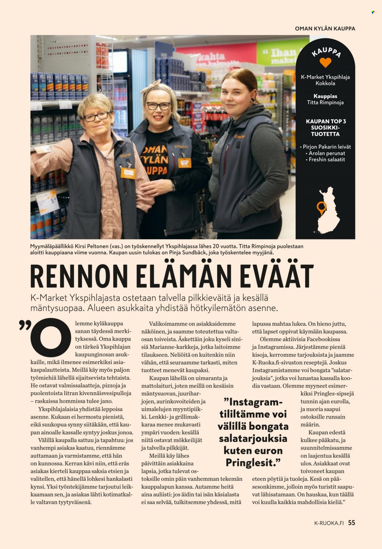 K-market tarjoukset - 29.03.2023 - 25.04.2023. Sivu 55