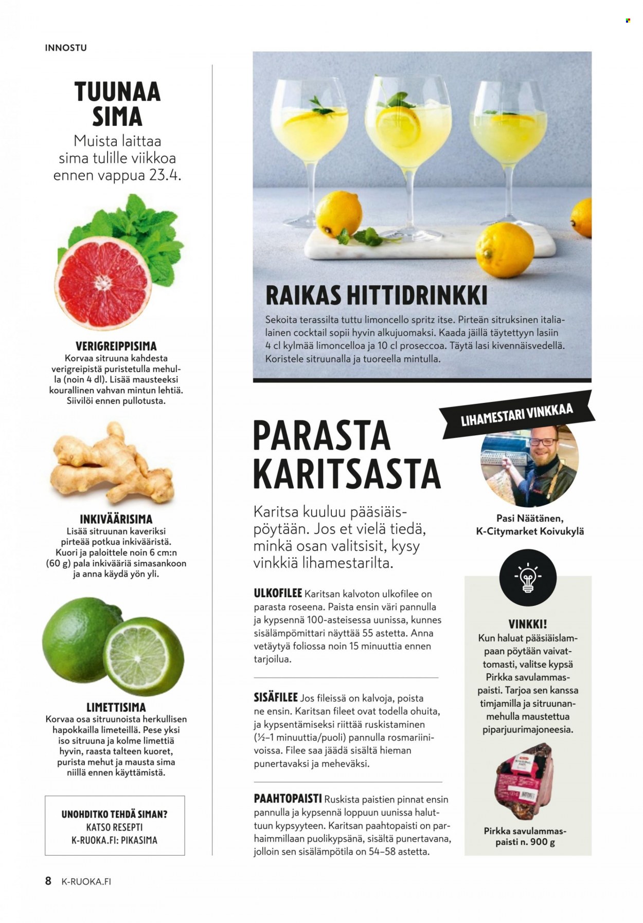 K-Supermarket tarjoukset - 29.03.2023 - 25.04.2023. Sivu 8