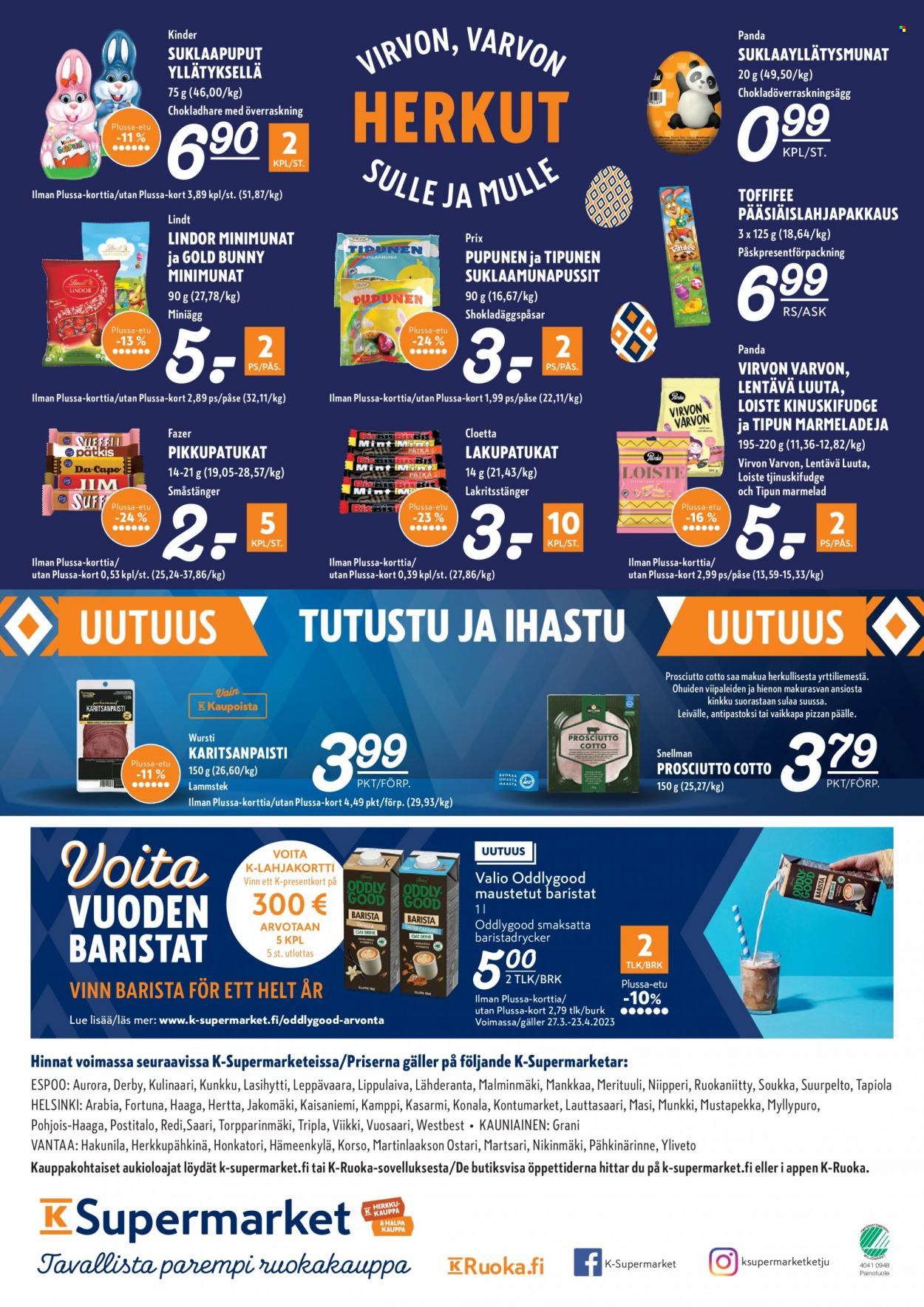 K-Supermarket tarjoukset - 30.03.2023 - 02.04.2023. Sivu 4