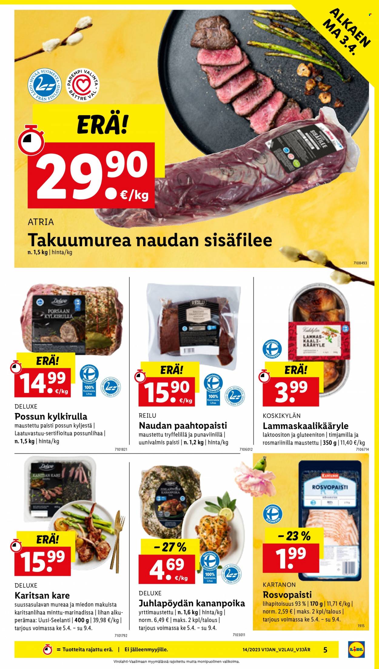 Lidl tarjoukset - 03.04.2023 - 12.04.2023. Sivu 5