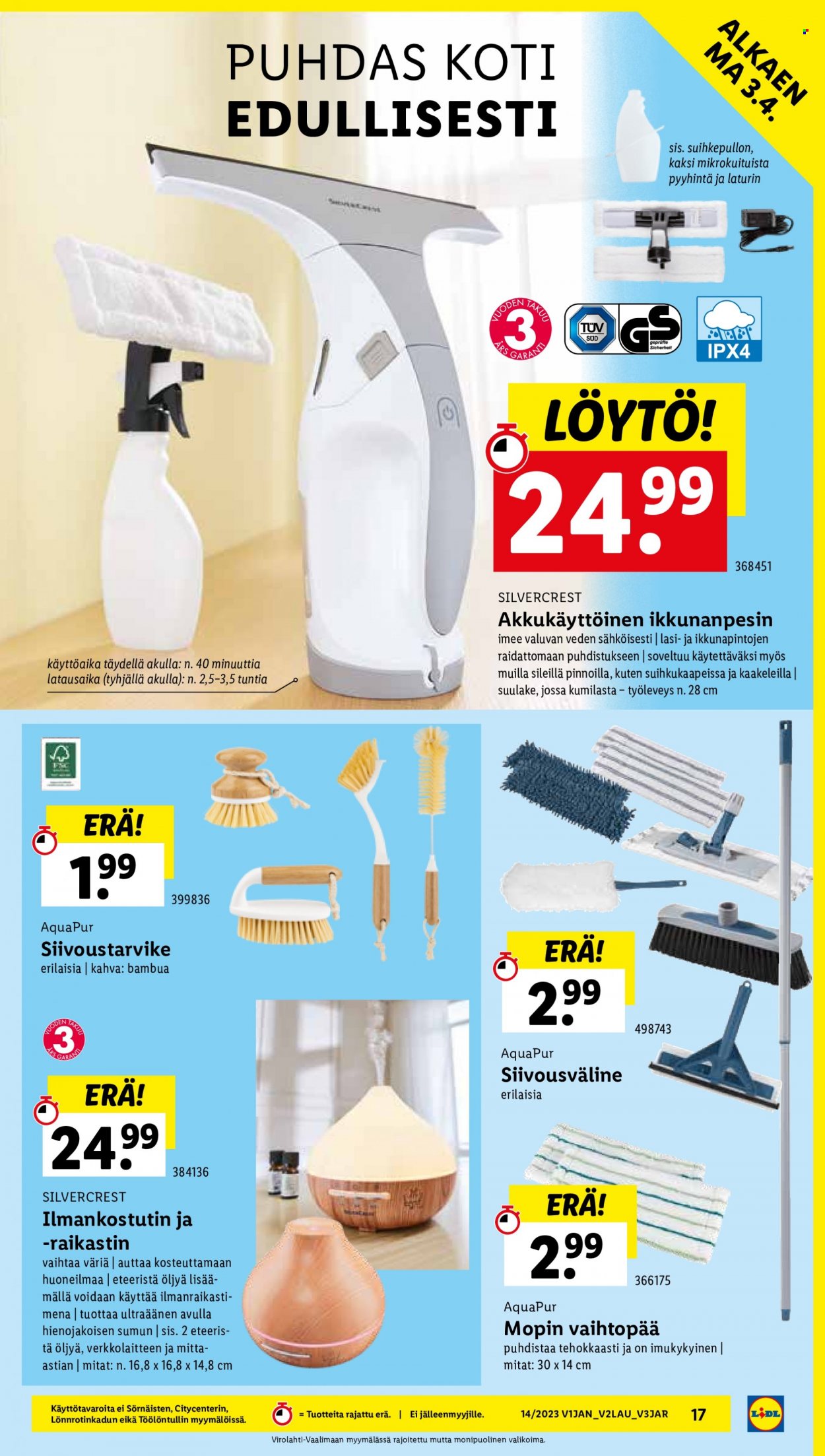 Lidl tarjoukset - 03.04.2023 - 12.04.2023. Sivu 17