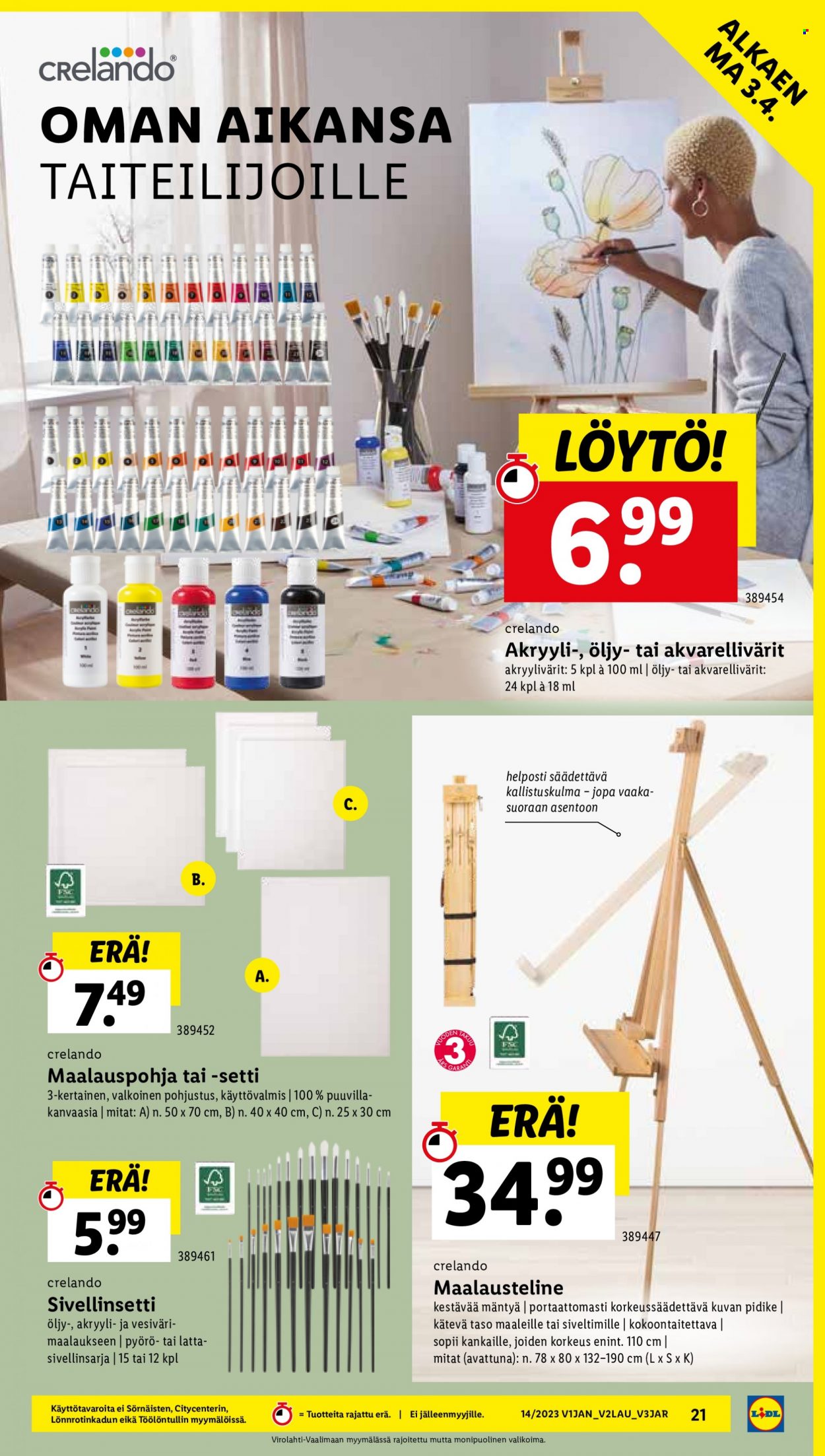 Lidl tarjoukset - 03.04.2023 - 12.04.2023. Sivu 21
