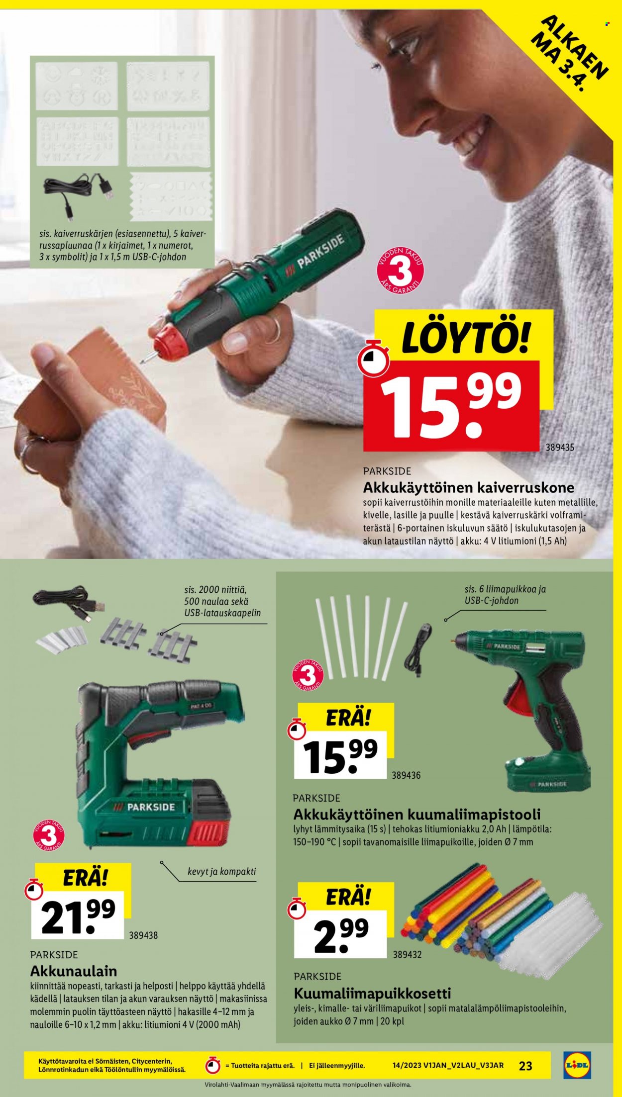 Lidl tarjoukset - 03.04.2023 - 12.04.2023. Sivu 23