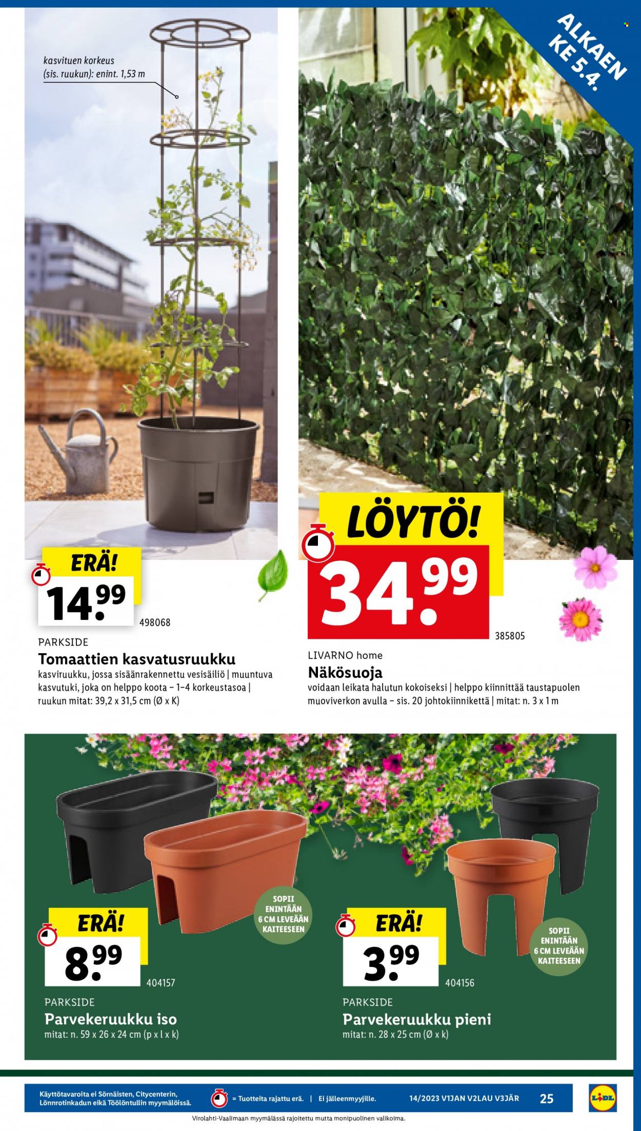 Lidl tarjoukset - 03.04.2023 - 12.04.2023. Sivu 25