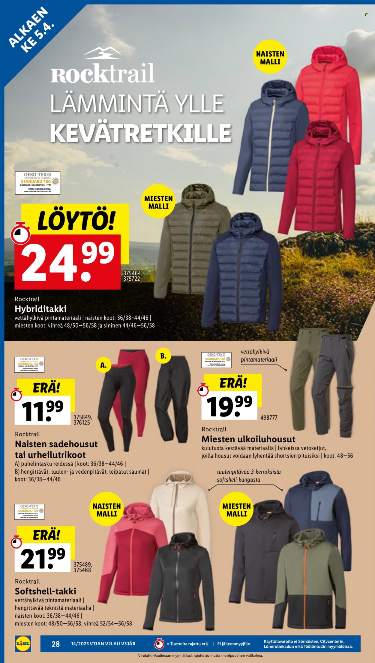 Lidl tarjoukset - 03.04.2023 - 12.04.2023. Sivu 28
