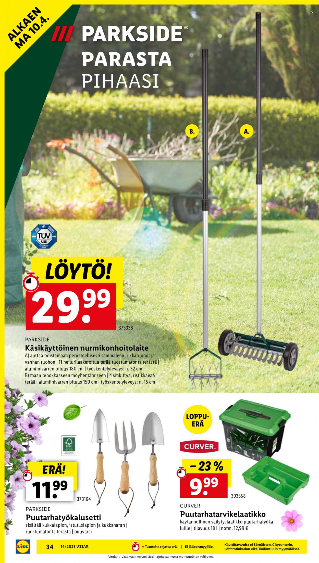 Lidl tarjoukset - 03.04.2023 - 12.04.2023. Sivu 34