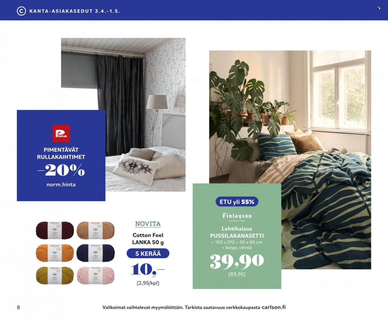 Carlson tarjoukset - 03.04.2023 - 01.05.2023. Sivu 8