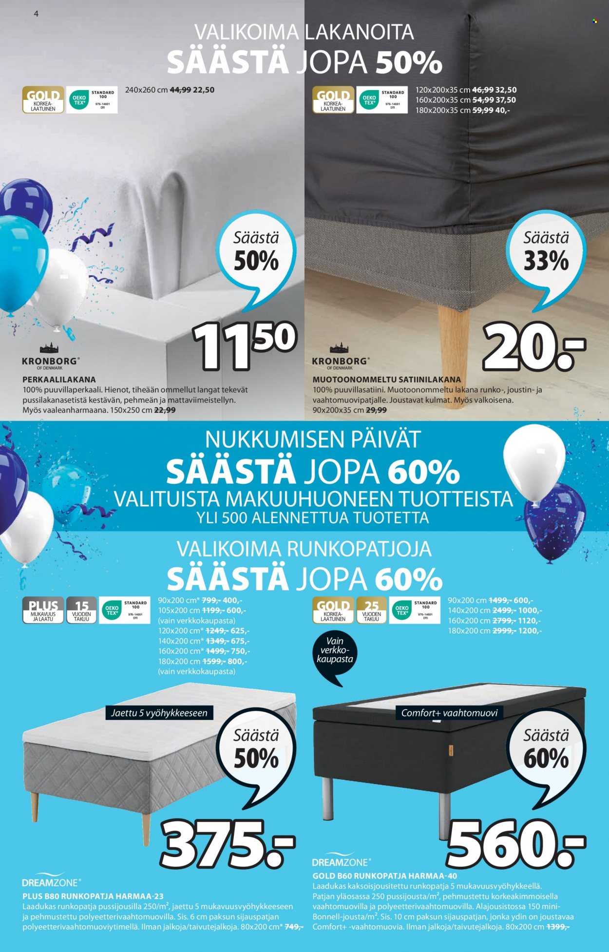 JYSK tarjoukset - 03.04.2023 - 09.04.2023. Sivu 4