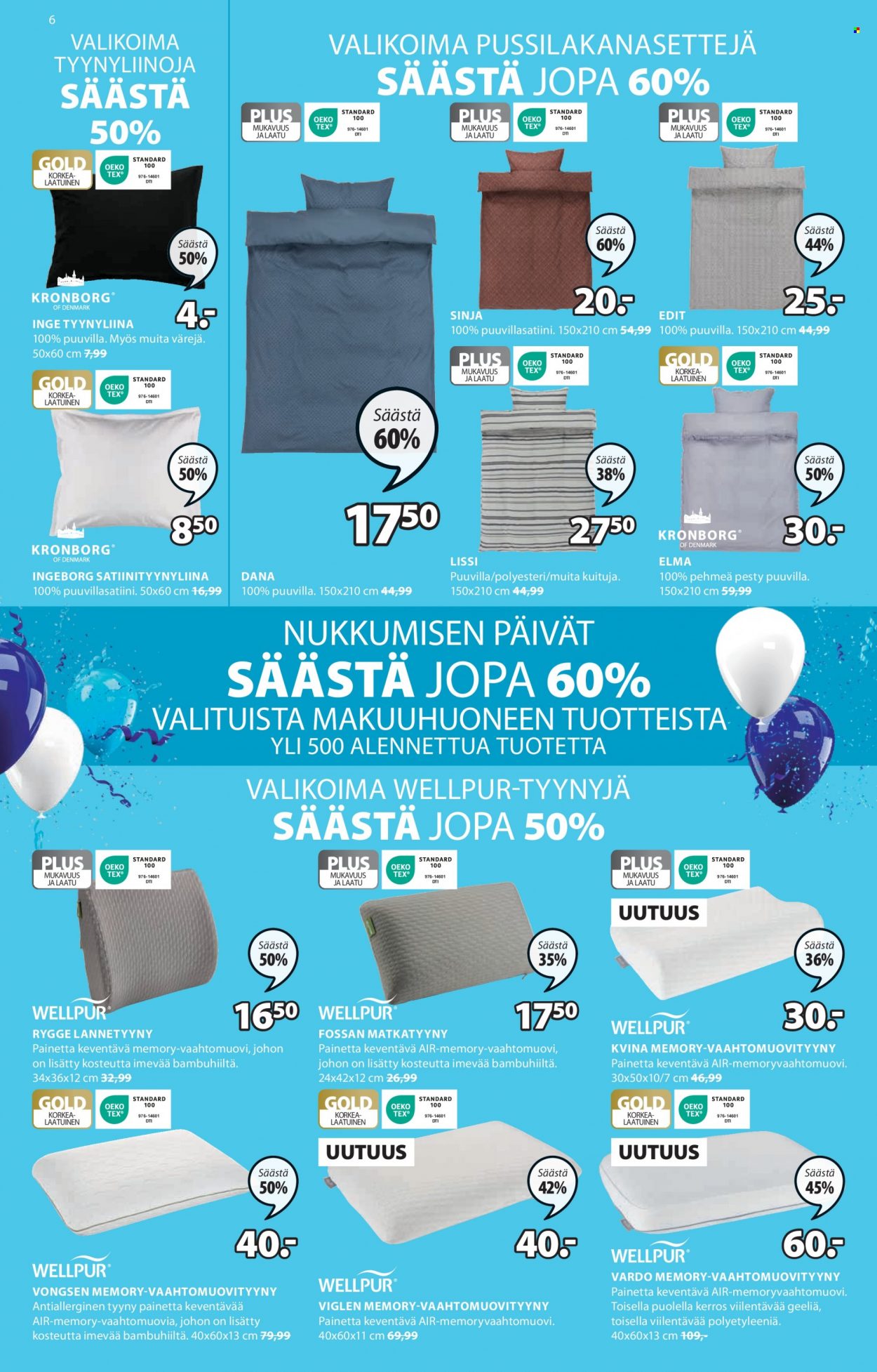 JYSK tarjoukset - 03.04.2023 - 09.04.2023. Sivu 6