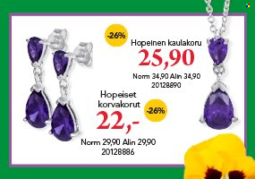 Kultajousi tarjoukset. Sivu 8