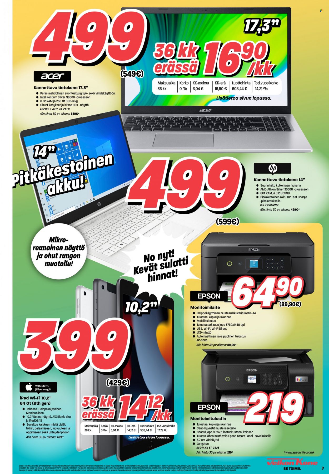 Veikon Kone tarjoukset - 03.04.2023 - 08.04.2023. Sivu 9
