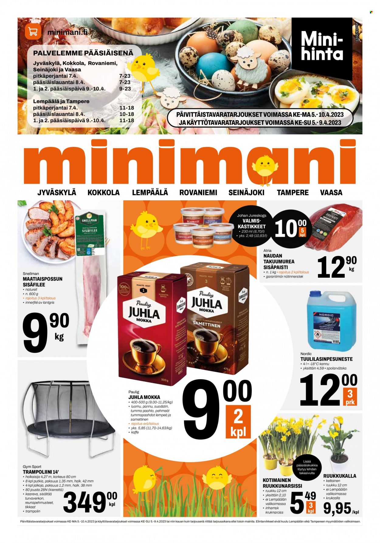 Minimani tarjoukset - 05.04.2023 - 10.04.2023. Sivu 1