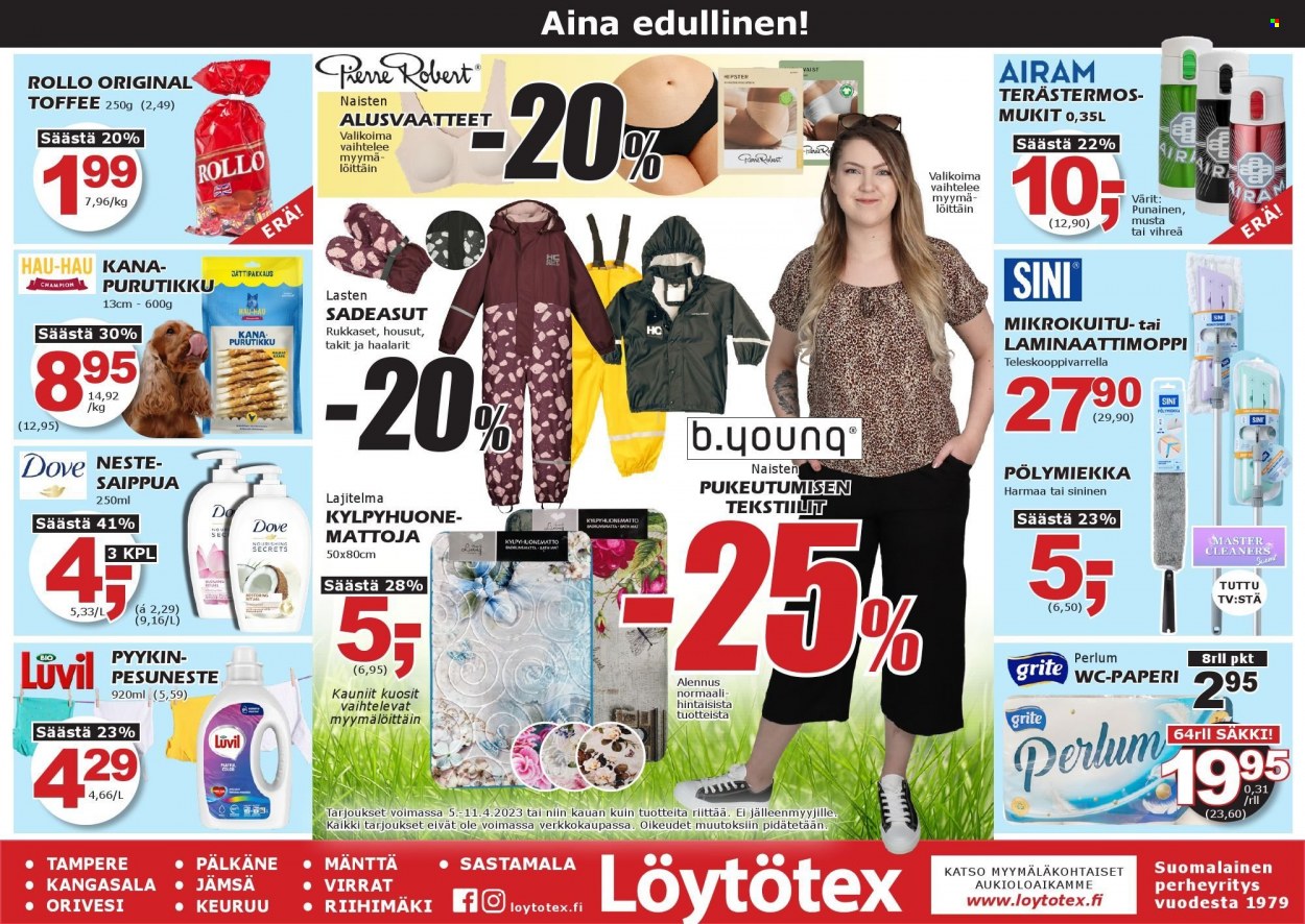 Löytötex tarjoukset - 05.04.2023 - 11.04.2023. Sivu 1