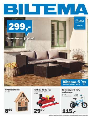 BILTEMA tarjoukset
