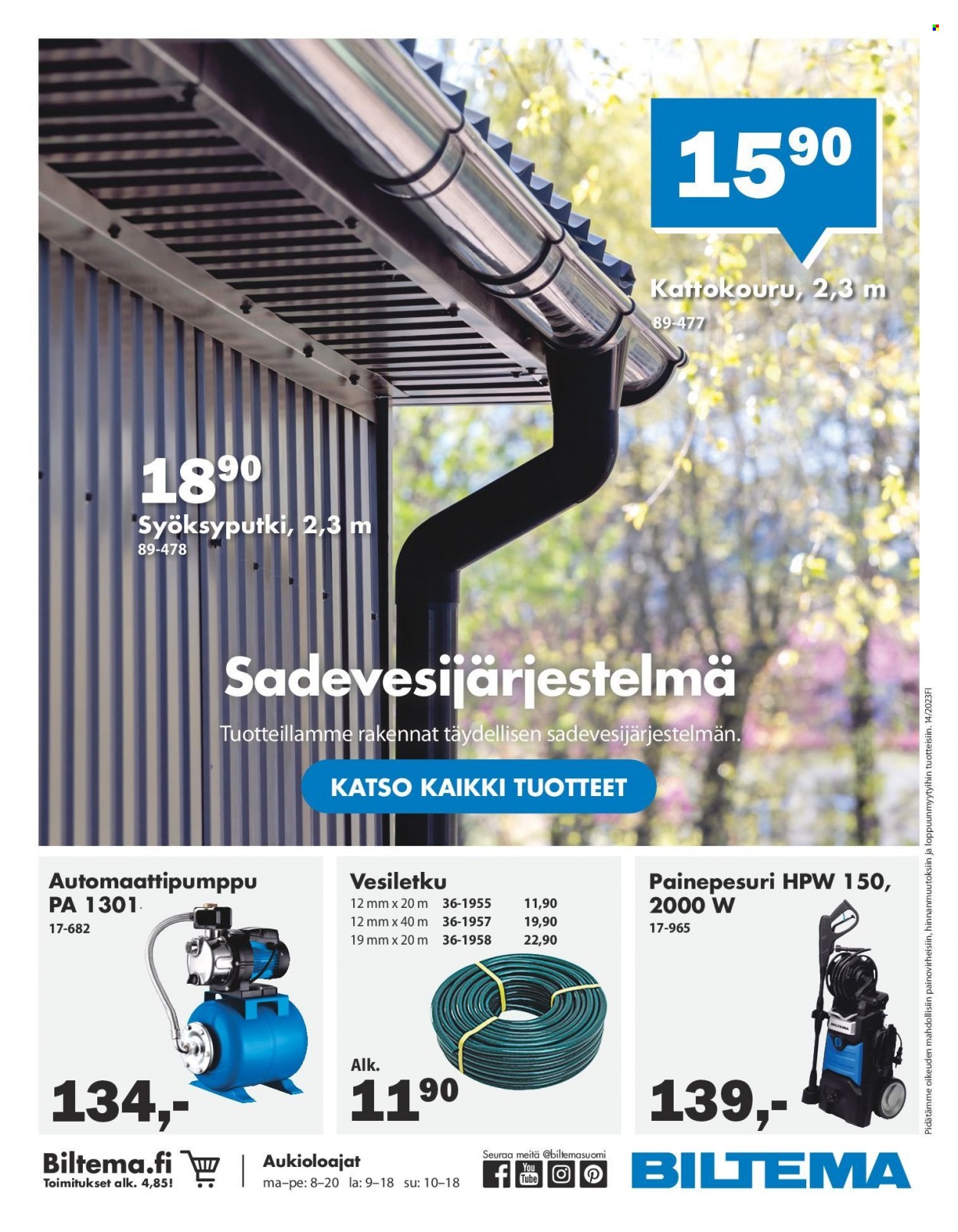 Biltema tarjoukset. Sivu 12