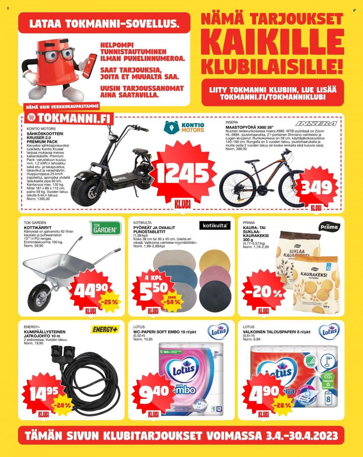 Tokmanni tarjoukset - 10.04.2023 - 16.04.2023. Sivu 8