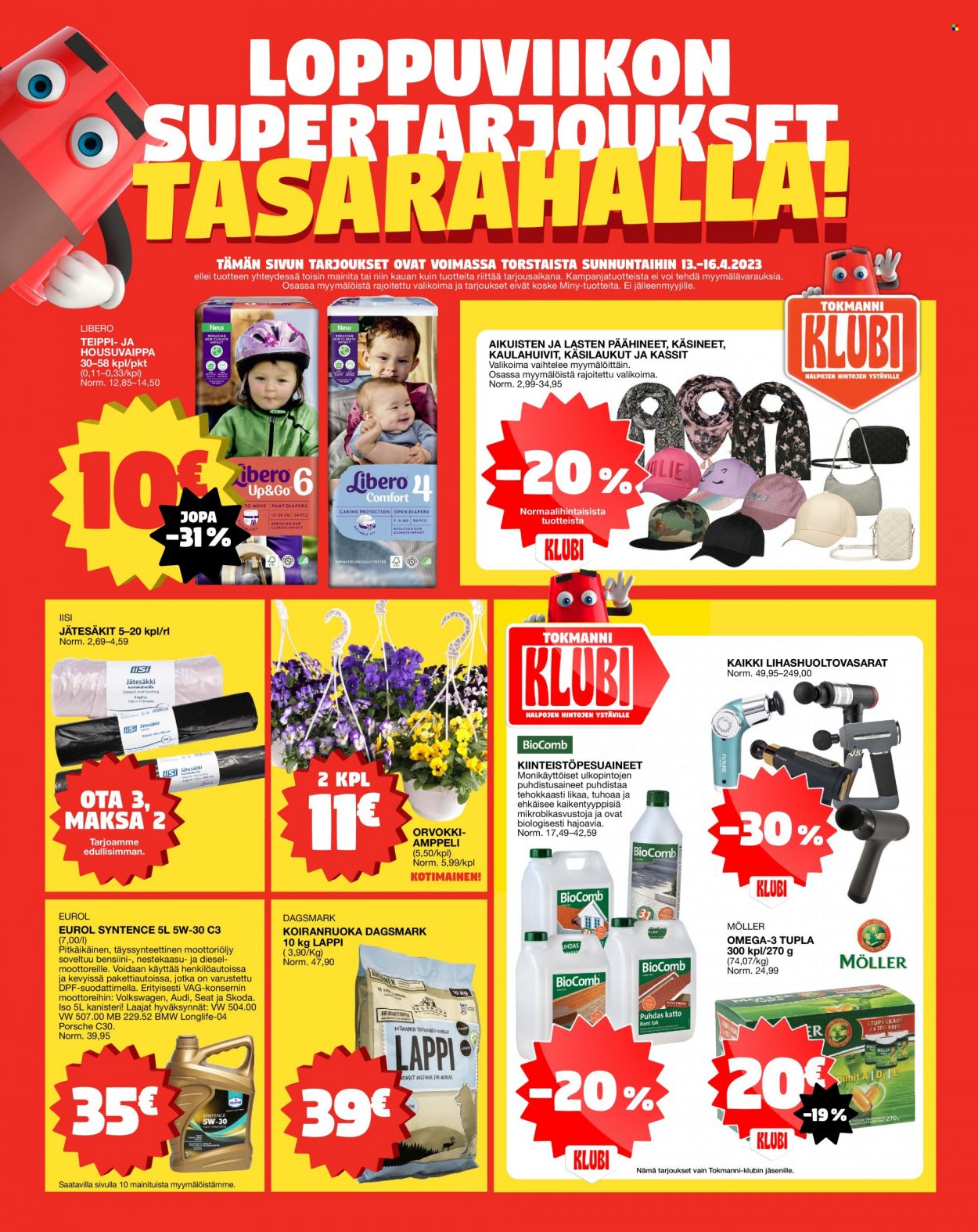 Tokmanni tarjoukset - 10.04.2023 - 16.04.2023. Sivu 16