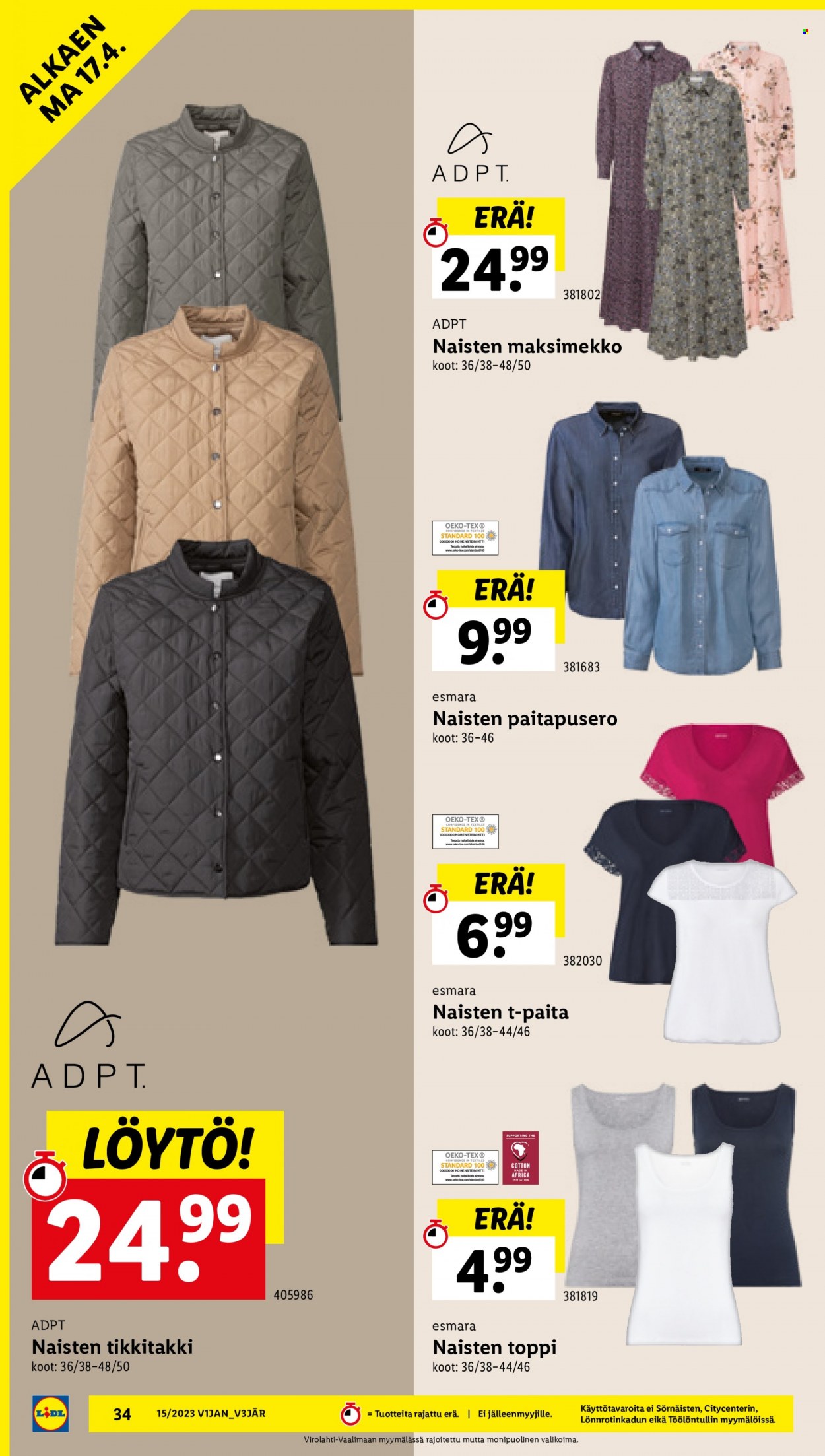 Lidl tarjoukset - 13.04.2023 - 19.04.2023. Sivu 36