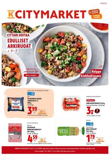 K-citymarket tarjoukset  - 11.04.2023 - 16.04.2023.
