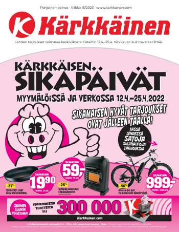 Kärkkäinen tarjoukset  - 12.04.2023 - 25.04.2023.