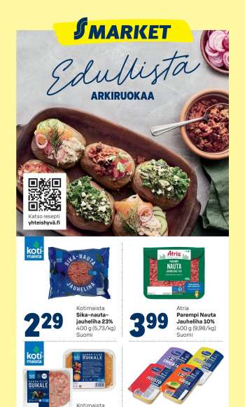 S-market tarjoukset  - 12.04.2023 - 16.04.2023.