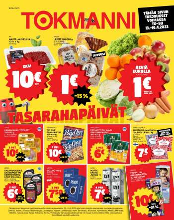 Tokmanni tarjoukset  - 13.04.2023 - 16.04.2023.