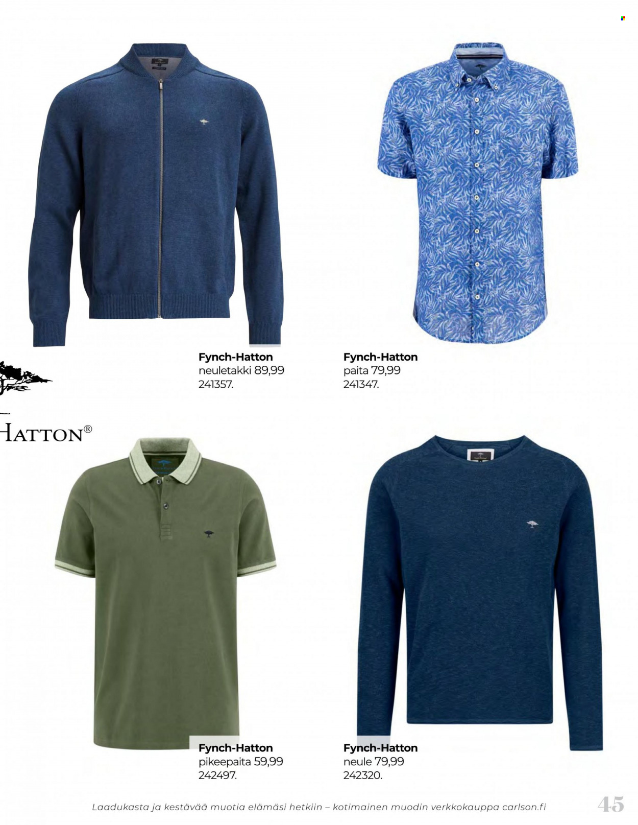 Carlson tarjoukset. Sivu 45