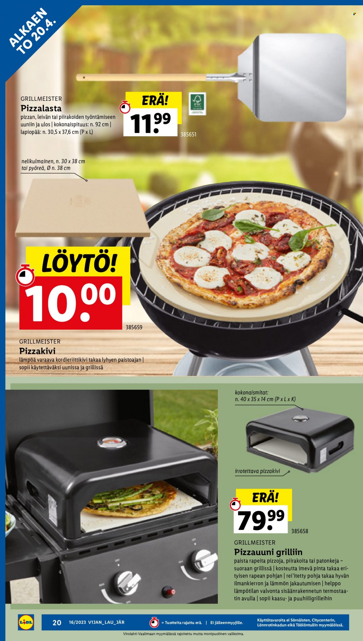 Lidl tarjoukset - 20.04.2023 - 26.04.2023. Sivu 22