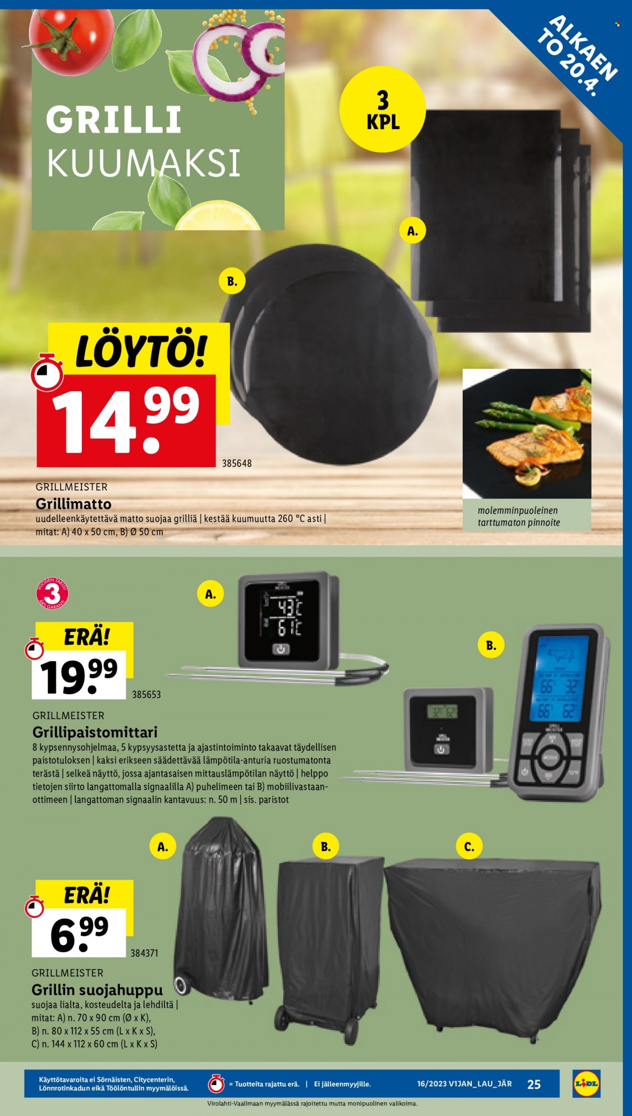 Lidl tarjoukset - 20.04.2023 - 26.04.2023. Sivu 27