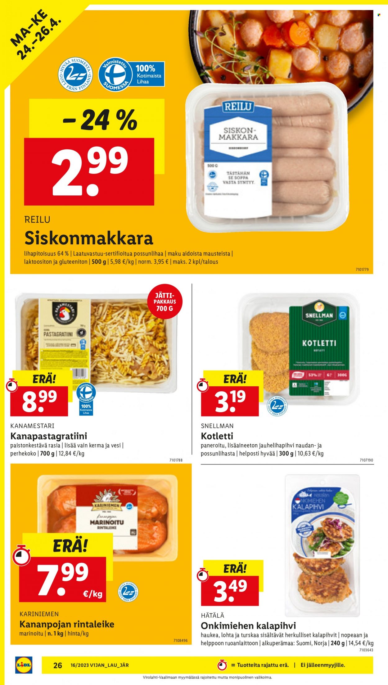 Lidl tarjoukset - 20.04.2023 - 26.04.2023. Sivu 28