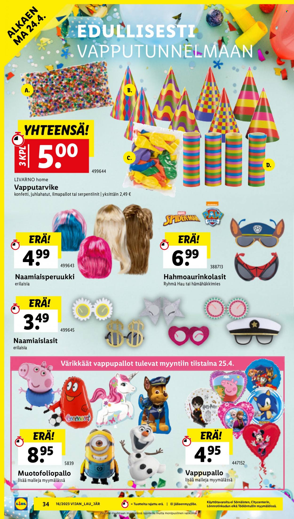 Lidl tarjoukset - 20.04.2023 - 26.04.2023. Sivu 36