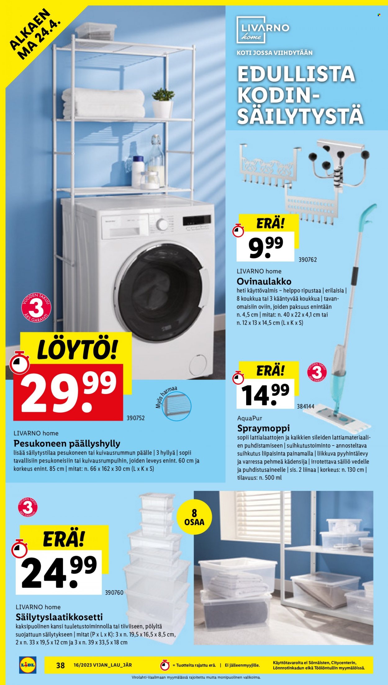 Lidl tarjoukset - 20.04.2023 - 26.04.2023. Sivu 40