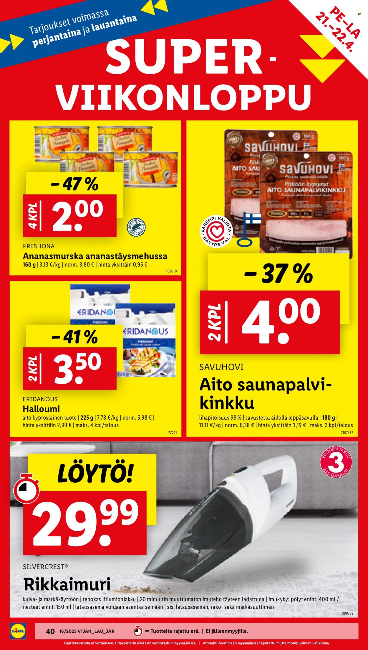 Lidl tarjoukset - 20.04.2023 - 26.04.2023. Sivu 42