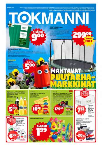 Tokmanni tarjoukset  - 17.04.2023 - 23.04.2023.