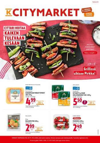 K-citymarket tarjoukset  - 17.04.2023 - 23.04.2023.