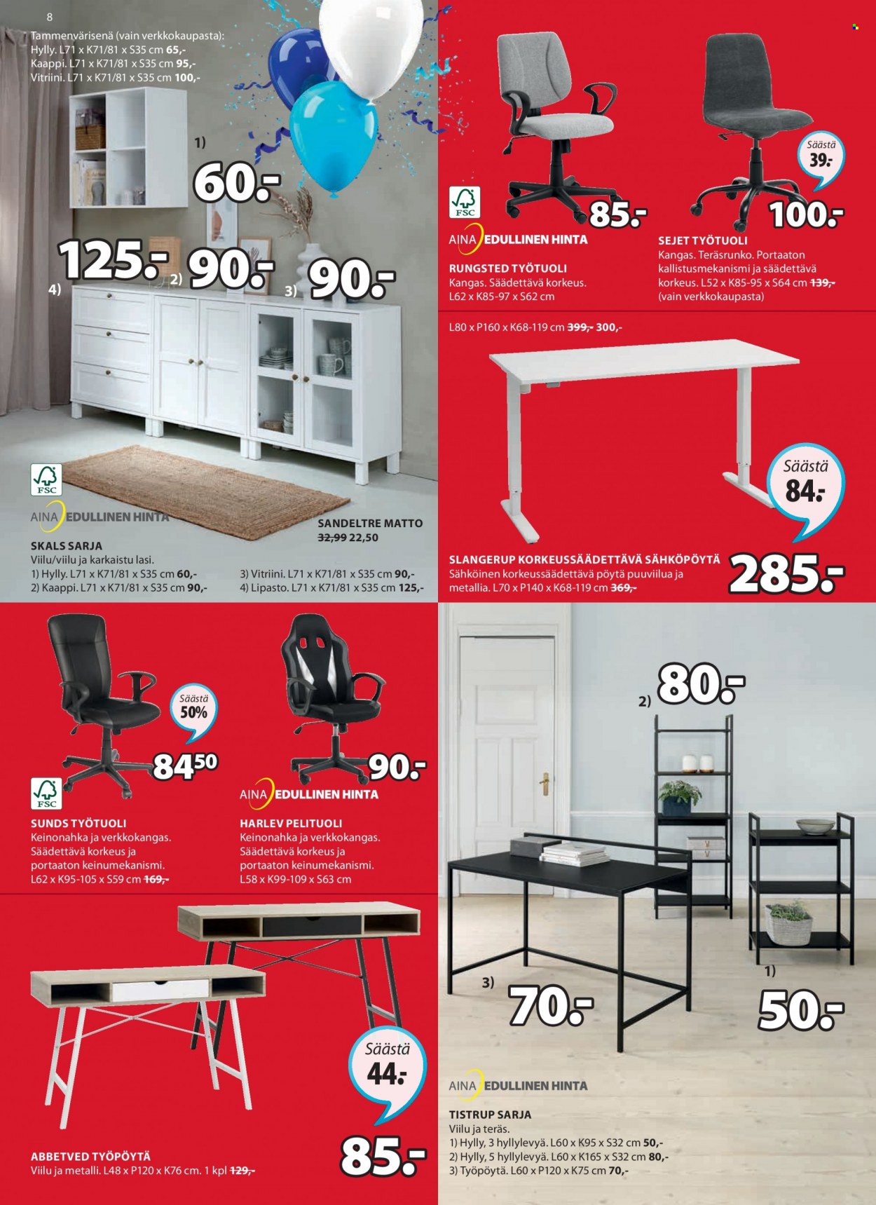 JYSK tarjoukset - 17.04.2023 - 14.05.2023. Sivu 8