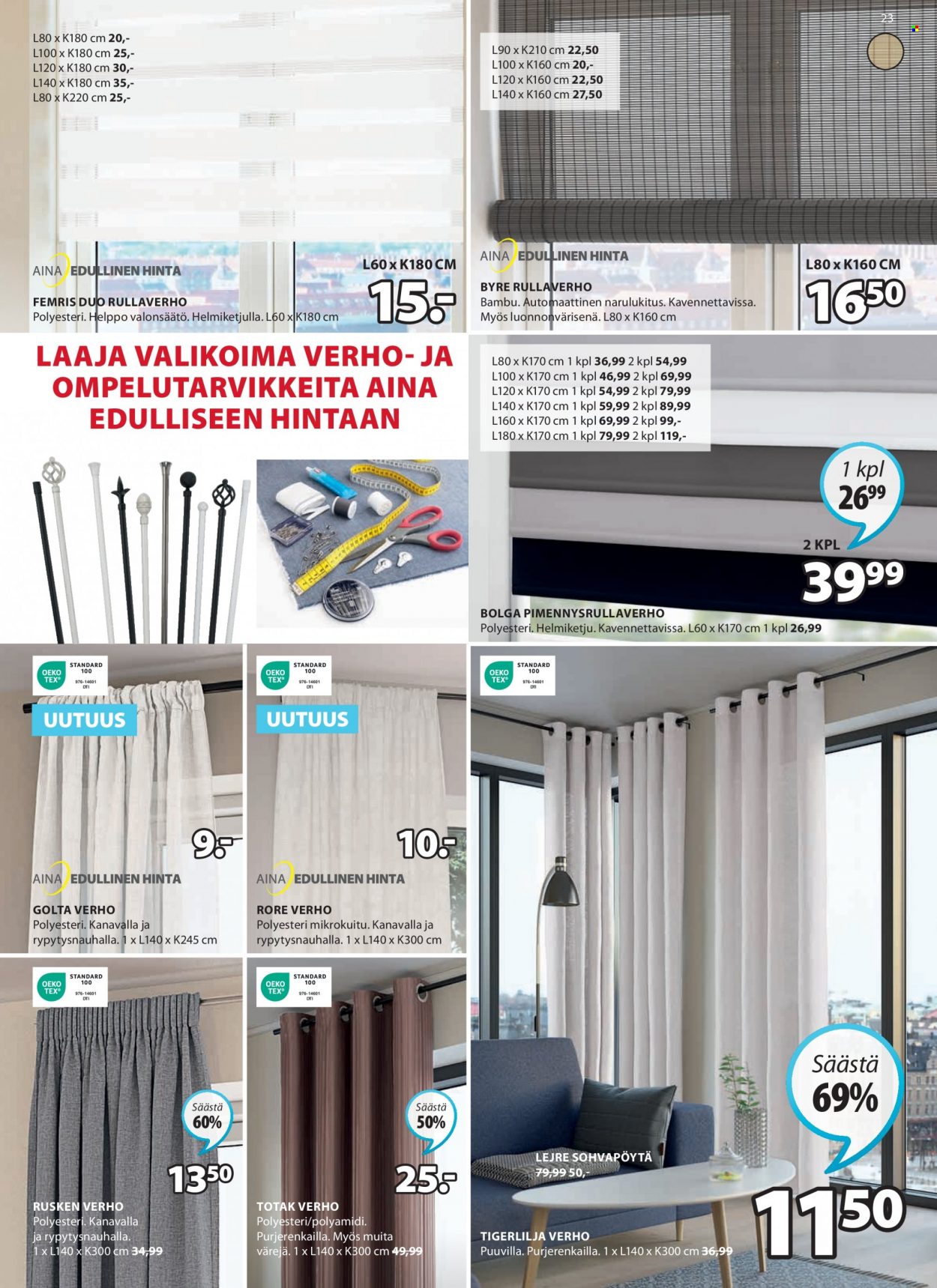 JYSK tarjoukset - 17.04.2023 - 14.05.2023. Sivu 23