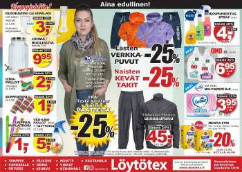 Löytötex tarjoukset  - 19.04.2023 - 25.04.2023.