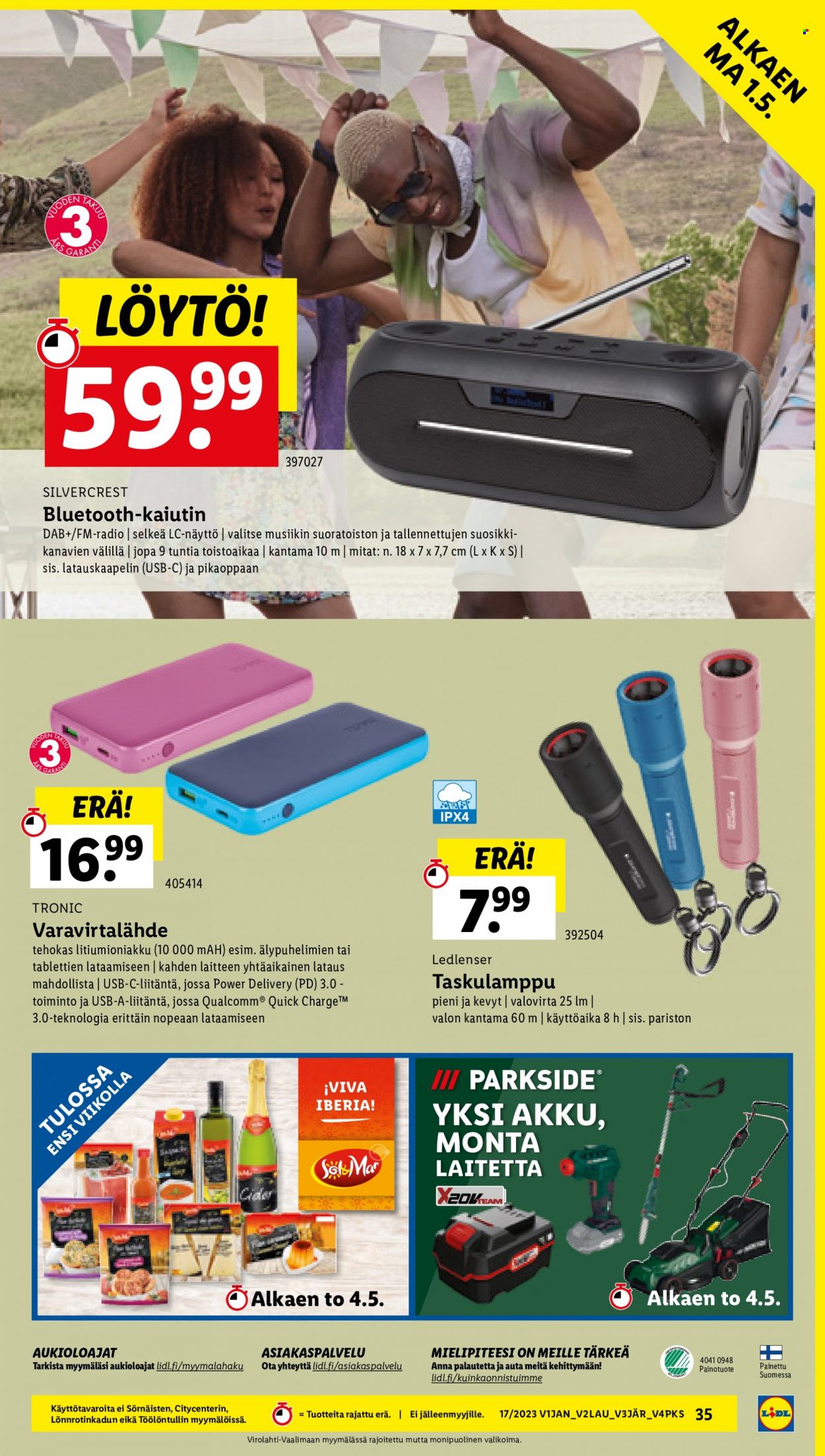 Lidl tarjoukset - 27.04.2023 - 03.05.2023. Sivu 37