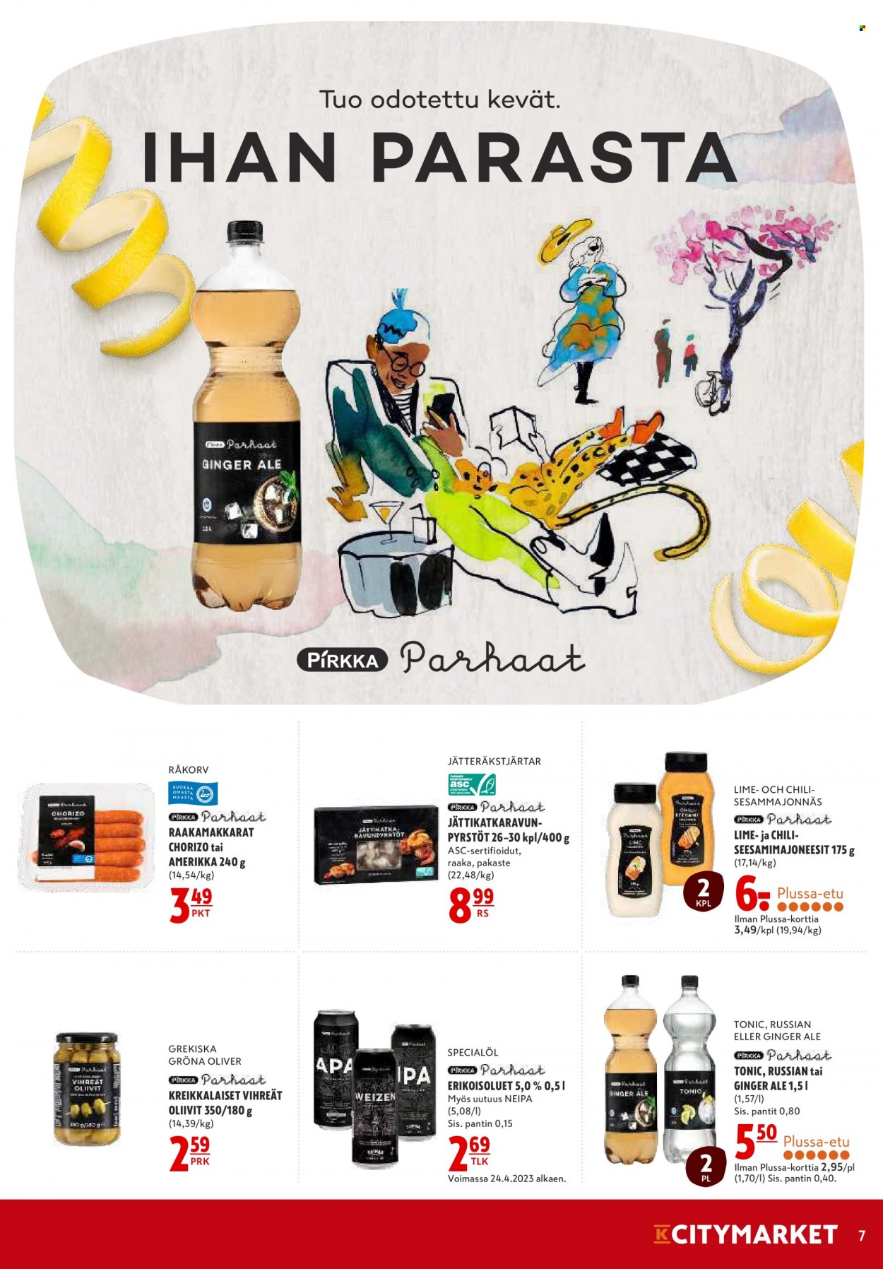 K-citymarket tarjoukset - 24.04.2023 - 30.04.2023. Sivu 7