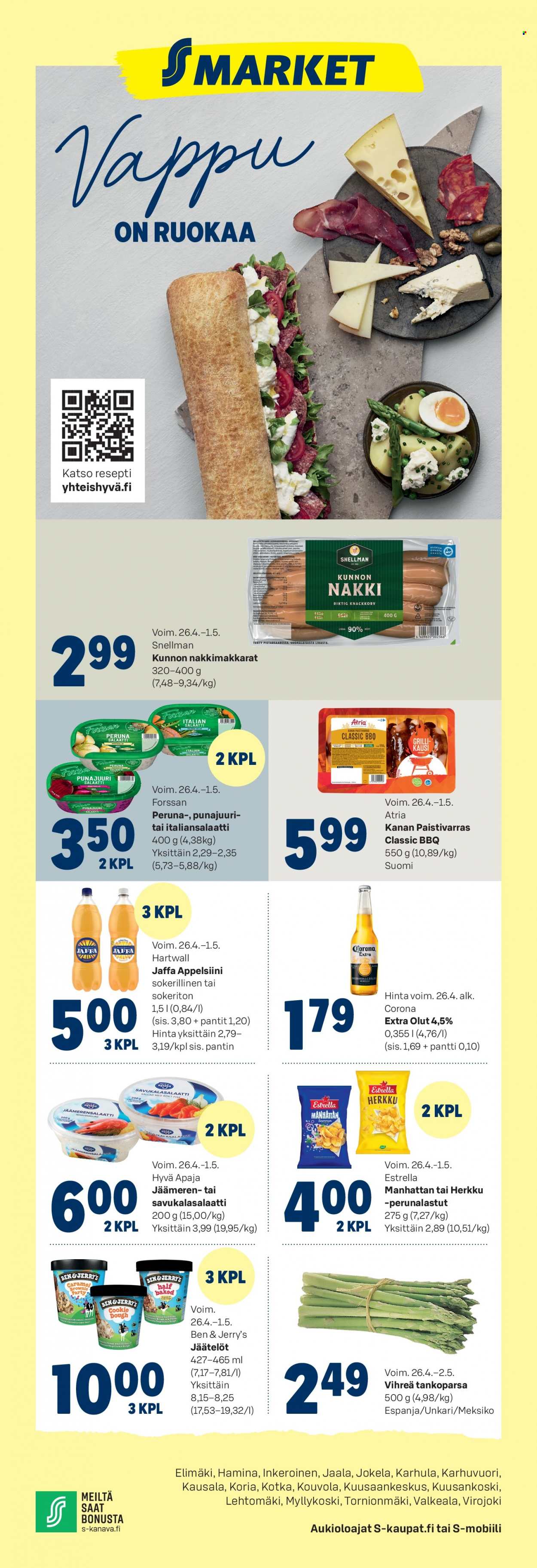 S-market tarjoukset - 26.04.2023 - 01.05.2023. Sivu 1