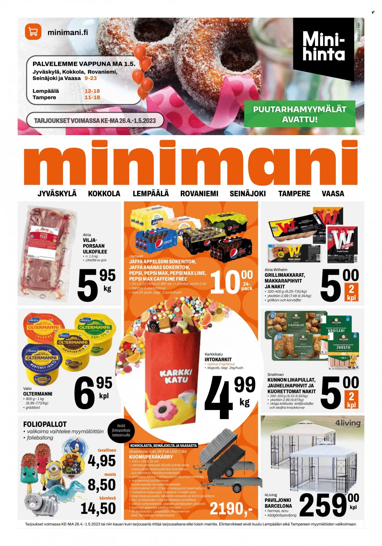 Minimani tarjoukset - 26.04.2023 - 01.05.2023. Sivu 1