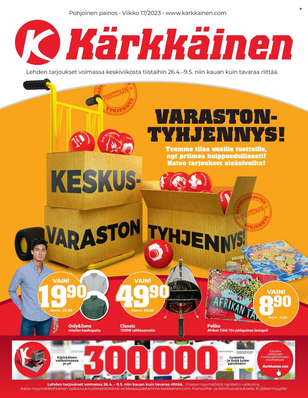 Kärkkäinen tarjoukset - 26.04.2023 - 09.05.2023. Sivu 1