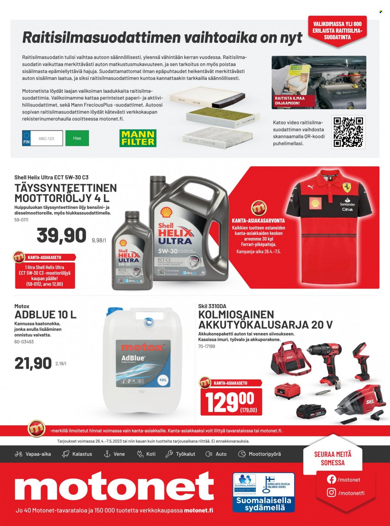 Motonet tarjoukset - 26.04.2023 - 07.05.2023. Sivu 4