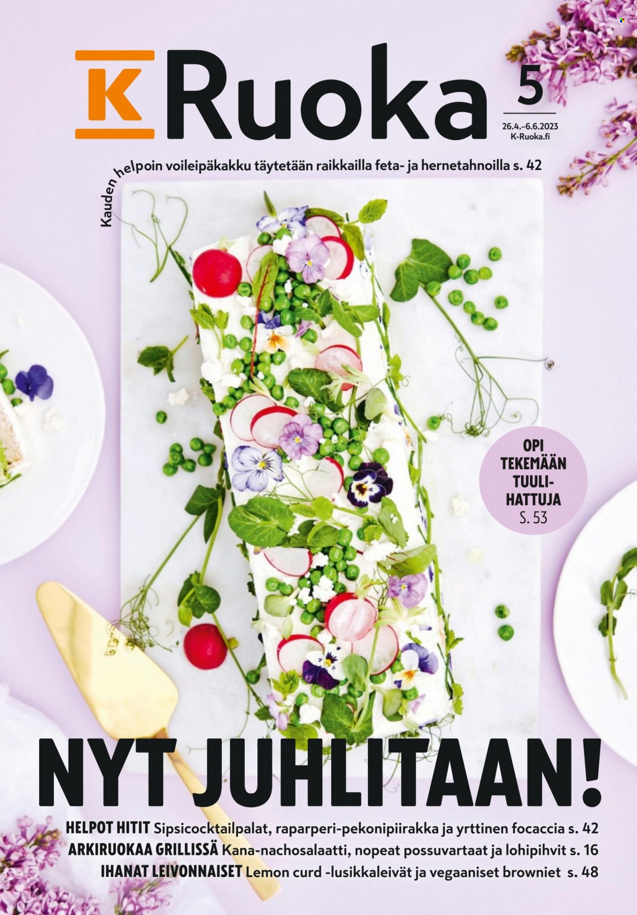 K-market tarjoukset - 26.04.2023 - 06.06.2023. Sivu 1
